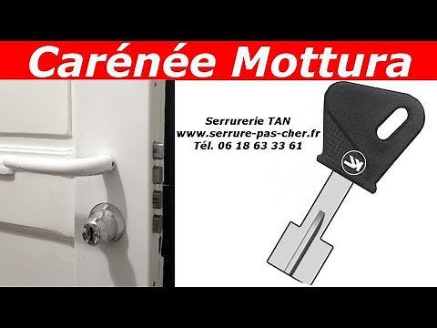 TUTO comment changer une serrure Mottura carenee ?
