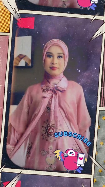 CUT NEYRISKA WAS AMAZED BY MILA'S MANNERS WHEN MEETING HER AT THE ARINNA HIJAB FASHION SHOW