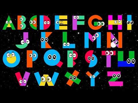 ABC Song A-Z 🎵 Learn Alphabet Shapes Circle Triangle Square Phonics for Toddlers & Kids