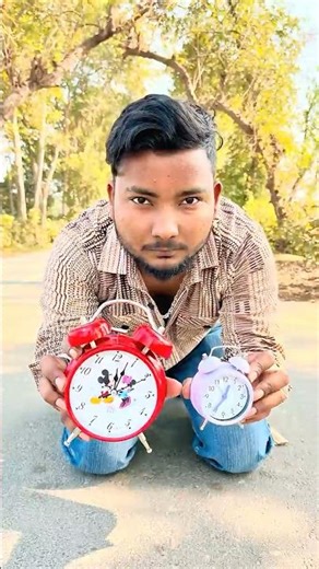 Mini Digital Alarm ⏰ VS Big New Model || Aesthetic Alarm Clock ⏰ #unboxing #shortsfeed #ytshort