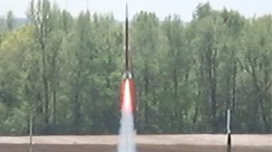 Watch the Spring Grove Area High School Rocketry Team launch an 8-foot rocket 4,500 ft