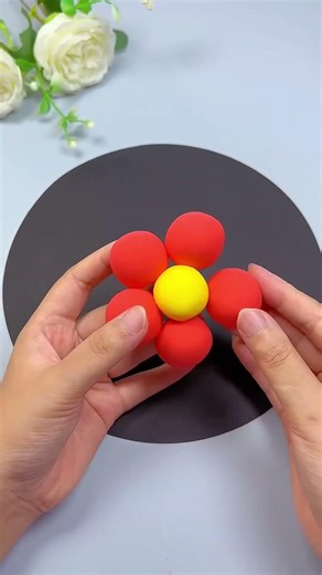 Children's crafts | Small flowers _ DIY #Folding #DIY #Tutorial