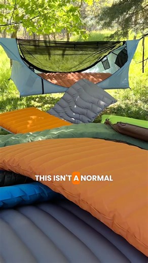 Our patented fix for hammocks and sleeping outside 😴