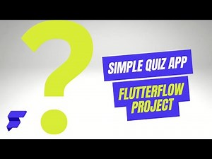 #flutterflow Beginner Project - Build a Trivia App Step by Step (Part 2)