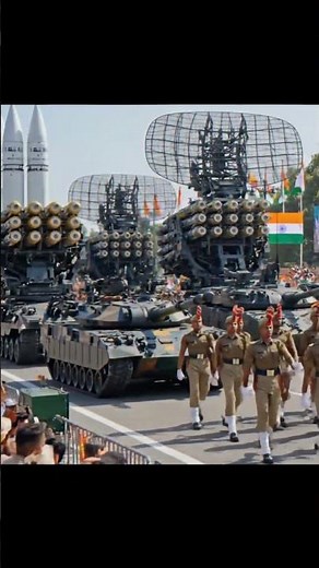 Indian Army Grand Parade | Powerful Military March & Heavy Ground Weapons AI 9 #MilitaryParade