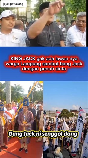 kedatangan bpk Jokowi di Lampung di sambut dengan meriah #jokowikelilingindonesis #jokowidilampung