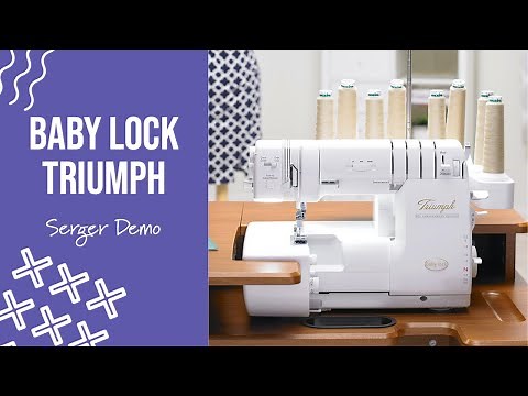 Baby Lock Triumph Demonstration