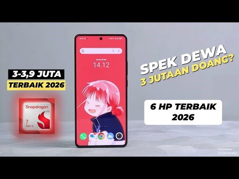6 HP 3 Jutaan Terbaik 2026 – Gaming Kencang atau Kamera Bagus?