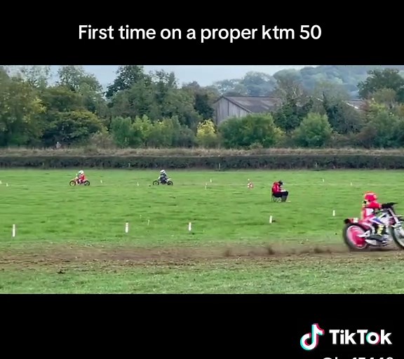 First Time Riding a KTM 50: A Dream Come True