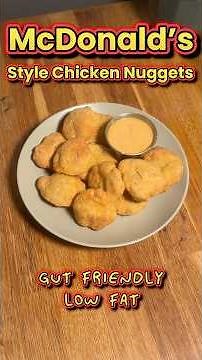 Gut friendly, low FODMAP, IBS safe McDonald’s style chicken nuggets