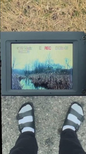 What a VHS Camera Feels Like to Shoot