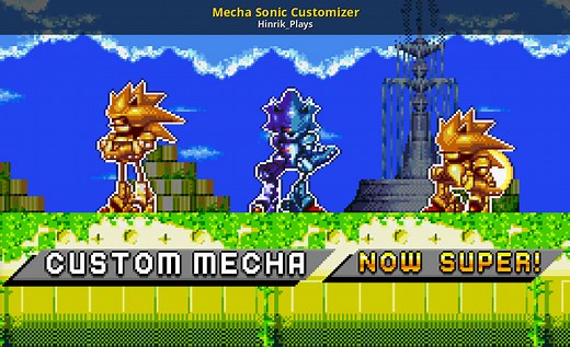 Mecha Sonic Customizer Mod for Sonic 3 A.I.R. | S3AIR Mods