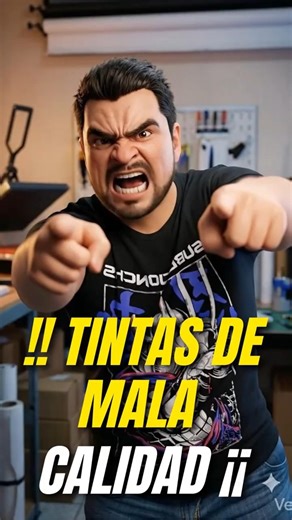 “Le puse tinta más barata”… el error más común en sublimación 😤