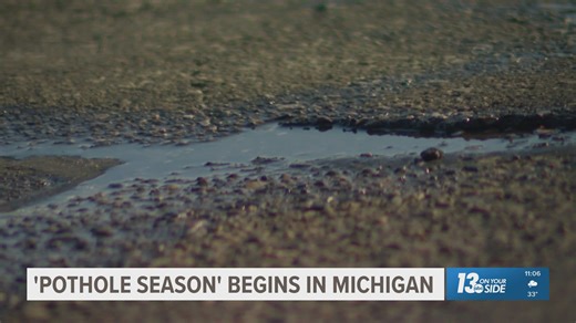 'A rough year' | Pothole season is starting in Michigan