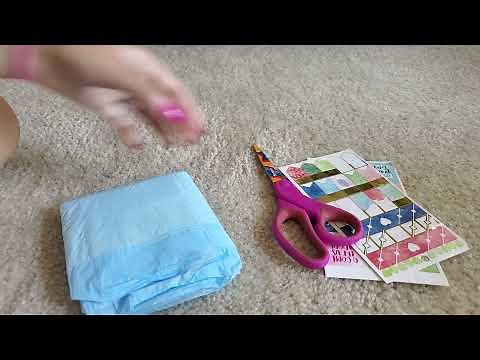 How to Make a Doggie Diaper out of a Pee Pad.