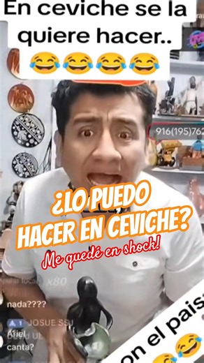 Era para adorno, No para hacerlo CEVICHE! 🫣🤣