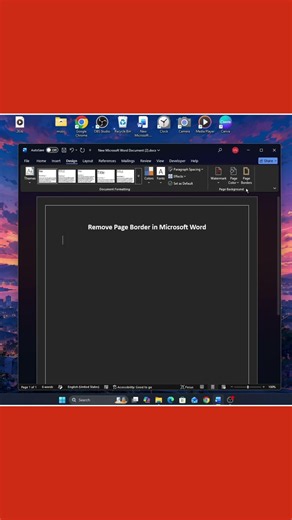 How to Remove Page Border in Microsoft Word | Delete Page Borders Easily