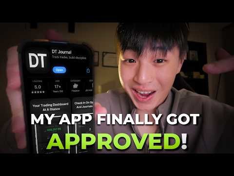 My Trading Journal App Got Approved | Road To $100k Ep #10
