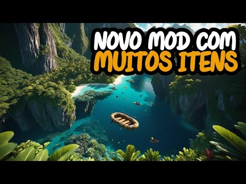 ESSE MOD ADICIONA VÁRIOS ITENS NOVOS AO JOGO | STRANDED DEEP COM MODS | TEMPORADA 4 EP 05