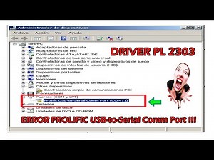 98.Instalar driver Prolific PL2303
