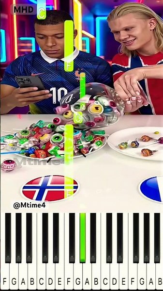 When Mbappé Chose Kindness Over Everything ❤️ ‪@Mtime4‬ - Piano Tutorial