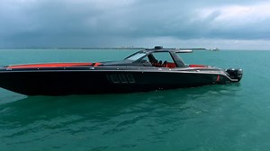 52K views · 926 reactions | From bow to stern, this latest creation from Cigarette Racing shows off the Cigarette Difference from every angle. The sextuple Mercury Racing 400R powered 59’ Tirranna defines a new level of performance hitting 72 MPH at a fully loaded nearly 40,000 lbs while delivering luxury-level not seen in super center console boats before. | Cigarette Racing Team | Facebook