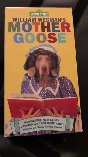 William Wegmans Mother Goose VHS