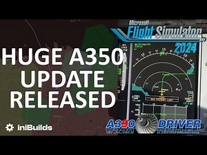 Huge iniBuilds A350 Update released - Printer, FBW Laws, GPS Jamming, Windows & more