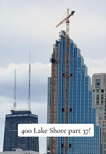 400 Lake Shore Chicago update: Lakeside progress & skyline views