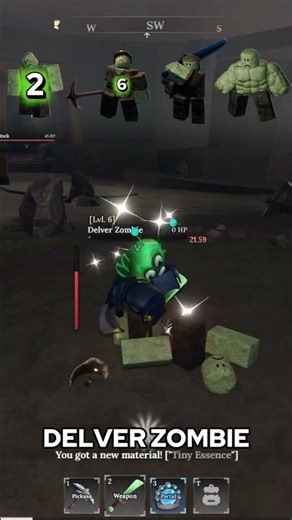 ALL Zombies VS Falchion Knife 🧟| THE FORGE #roblox #theforge #forge