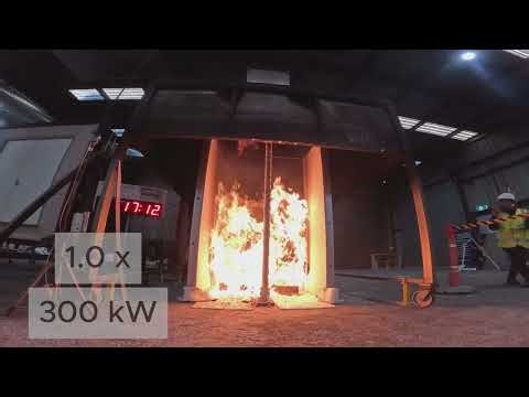 ACP-FR45 - Heat release testing (Test 2)