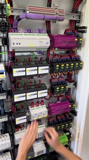 Dubai me Industrial Control Panel Wiring #electrical