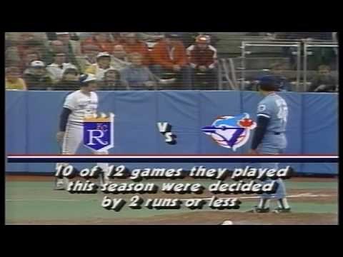 1985 ALCS game 2 Kansas City Royals at Toronto Blue Jays PART 2