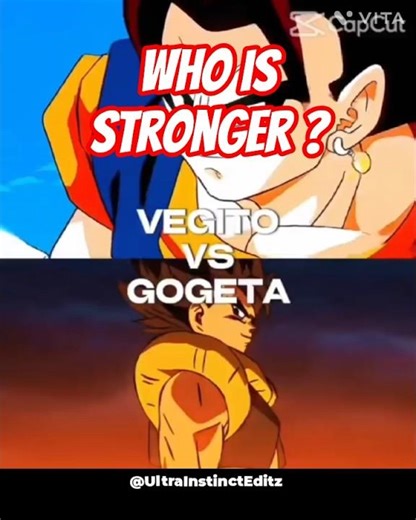 Vegito vs Gogeta 🔥 Who is Stronger? Dragon Ball Ultimate Battle! #dragonball #anime #edit