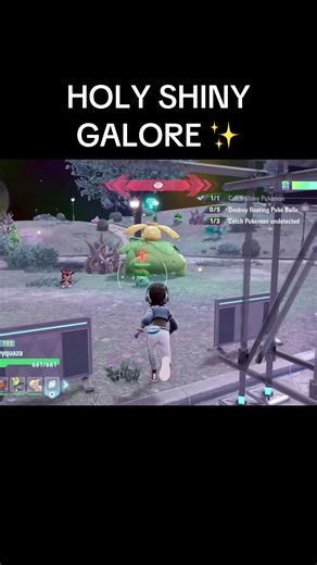 HOLY SHINY GALORE!! #pokemon #pokemonlegendsza #fyp #shinypokemon #pokemoncommunity
