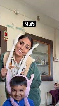 Winter mufs for ladies and kids / GhamuSaran #shorts #mufs