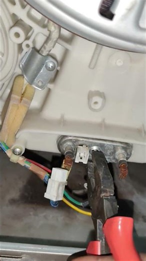 washing machine heater remove