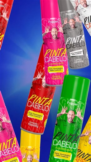 Os Pinta Cabelos Popper e Neymar Jr. chegaram para colorir sua festinha! 🎨 São 11 cores vibrantes para você inovar com muito estilo! Coloridos, divertidos e clinicamente testados, eles estão prontos pra invadir o dia do #CabeloMaluco! 💚 6 cores fluorescentes 🧪 Aprovado por pediatras, dermatologistas e oftalmologistas 🚿 Efeito temporário Compre agora no Mercado Livre: https://www.mercadolivre.com.br/loja/popper/neymar-jr#client=HOME&component_id=menu_corridors&label=Neymar JR&tracking_id=e869