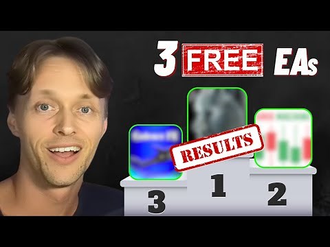 Top 3 FREE Expert Advisors from MQL5 (Results)