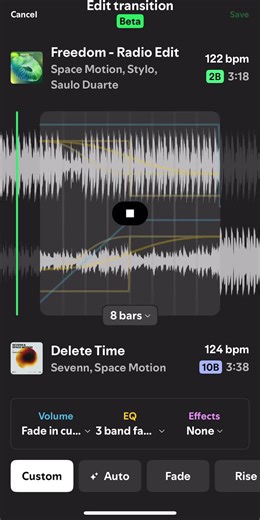 Freedom - Space Motion — Delete time - Space Motion #spotifymix #fyp #dj #transition