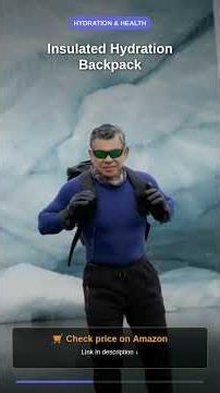 Insulated Hydration Backpack: Stay Cool All Summer!