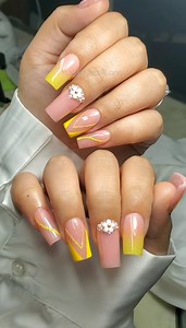 Transformacion en uñas mordidas. Mira el resultado final. | Yuslaidy de Ruano