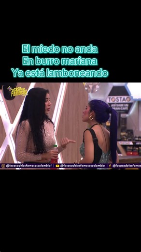 Mucho miedo de ir a la placa #mariana #alexa #casadelosfamosos #colombia #reality