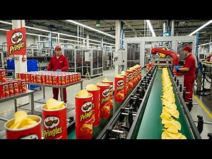 Full Process | Inside the Pringles Factory: From Raw Potatoes to Perfect Chips
