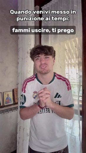 Quando venivi messo in punizione ai tempi…🥺