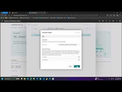 Connecting Power BI to Business Central