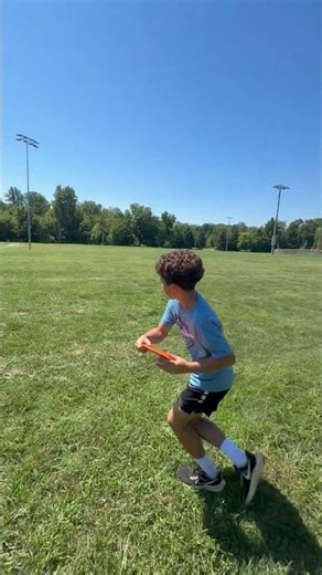 How far can you throw a starter set disc? #discgolf #funny #starterset #discraft #discraftdiscs