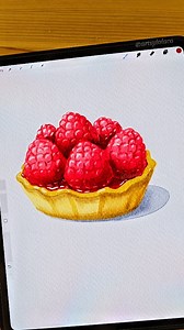 Raspberry Tart ❤️ Used: Realistic Watercolor Brushset by Artsy Lola Co. Exact brushset, washi tape and canvases are available at our Website for Procreate ✏️ #procreate #procreatebrushes #digitalwatercolor #drawingreels #watercolor #ipad #procreateart #dailydrawing #artreels #illustration #procreatebrushset #procreatetips #procreatetutorial #artist #paintingoftheday #watercolorsketch #drawingtutorial #watercolorpainting #watercolorart #procreatereels #illustrator #drawingvideo #raspberry #tart |