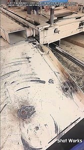 공장 자동화 설비 필터 소재 정밀 정형 및 절단 절차 #worker #process #automation #manufacturing #cutting