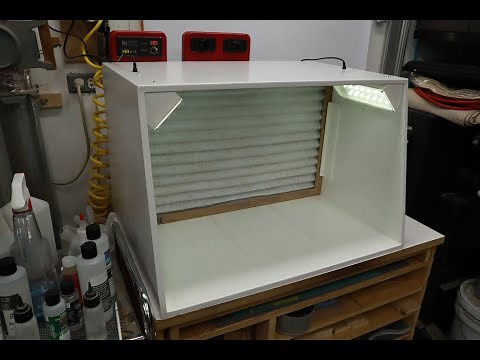 How to Make A Craft Size Paint Booth